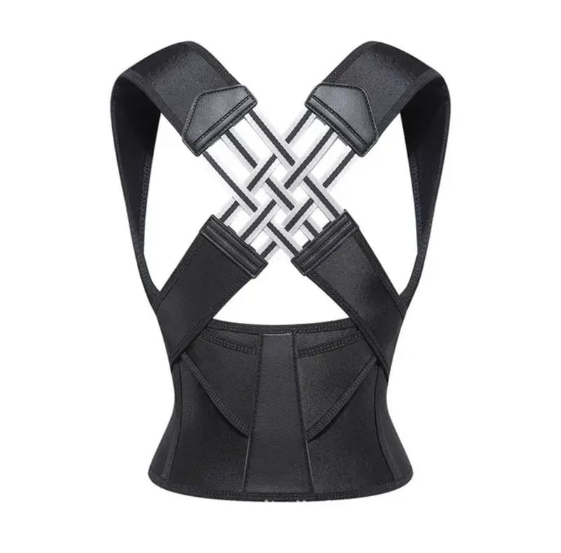 soulvinee® Posture Corrector Belt For Men & Women | Back Pain Relief Posture Corrector | Shoulder, Back Support Belt | Back Straightener Brace For Spine | Clavicle Support | Universal Size - Image 1