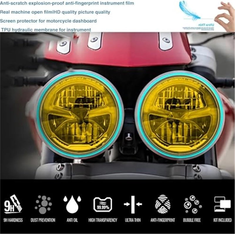 Wivplex Motorcycle Screen Protector for Triumph Rocket 3 - Image 4