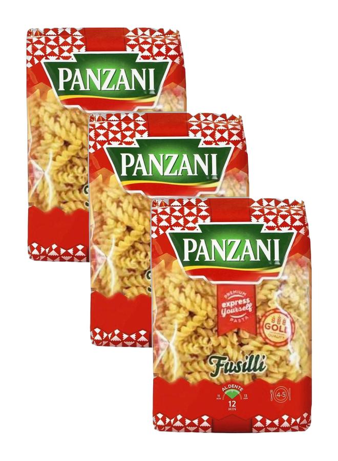Panzani Macaroni Fusilli, 400g, Bundle of 3 - Image 1