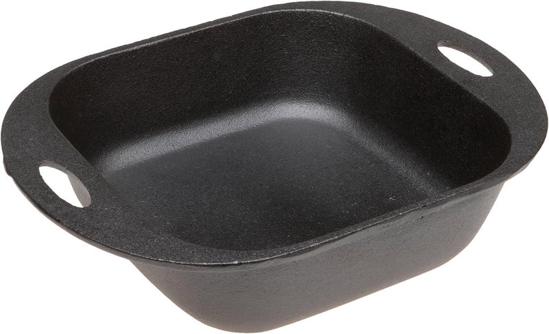 Old Mountain Pre-Seasoned Cast Iron Square Baking Pan - 8x8 Inches