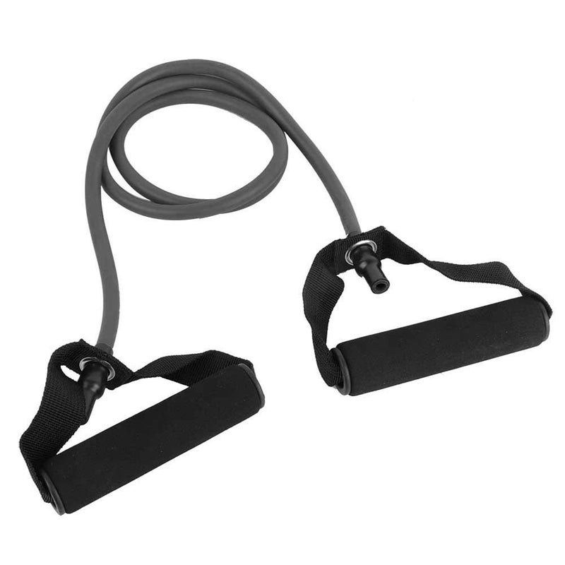 klarako Fitness Pull Rope, Elastic Training Rope, Yoga Strap Yoga Exercise Bands Training, Physiotherapy, for Exercise Bands Home Training (Black) - Image 1