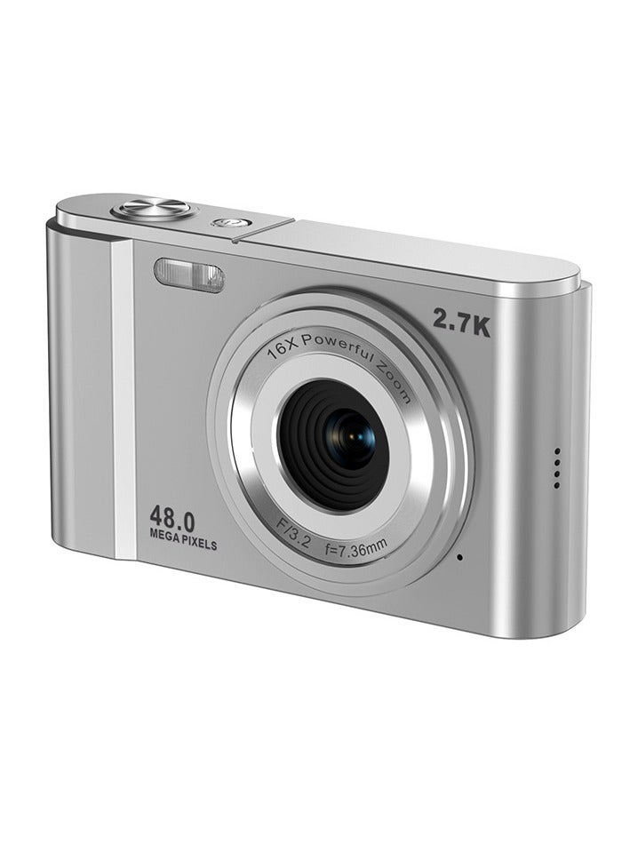 Generic Portable Digital Camera 48MP 2.7K 2.88-inch IPS Screen 16X Zoom Auto Focus Self-Timer 32GB Extended Memory Face Detection Anti-shaking  - Image 2