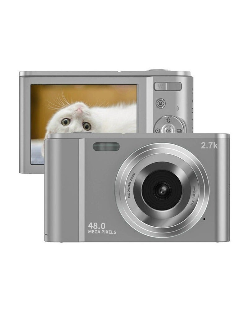 Generic Portable Digital Camera 48MP 2.7K 2.88-inch IPS Screen 16X Zoom Auto Focus Self-Timer 32GB Extended Memory Face Detection Anti-shaking  - Image 1
