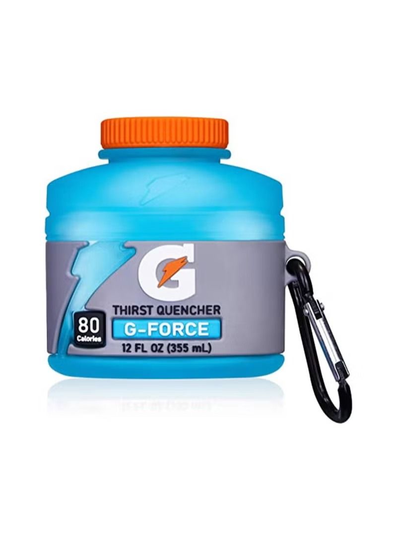 Earphone protector Case Soft Silicone Cartoon Funny Cover Fashion Protective Skin Accessories Keychain Boys Kids Teens Cases Guard Protector Shockproof Dustproof and Scratch Resistant - Image 1