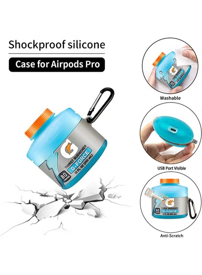 Earphone protector Case Soft Silicone Cartoon Funny Cover Fashion Protective Skin Accessories Keychain Boys Kids Teens Cases Guard Protector Shockproof Dustproof and Scratch Resistant - Image 3