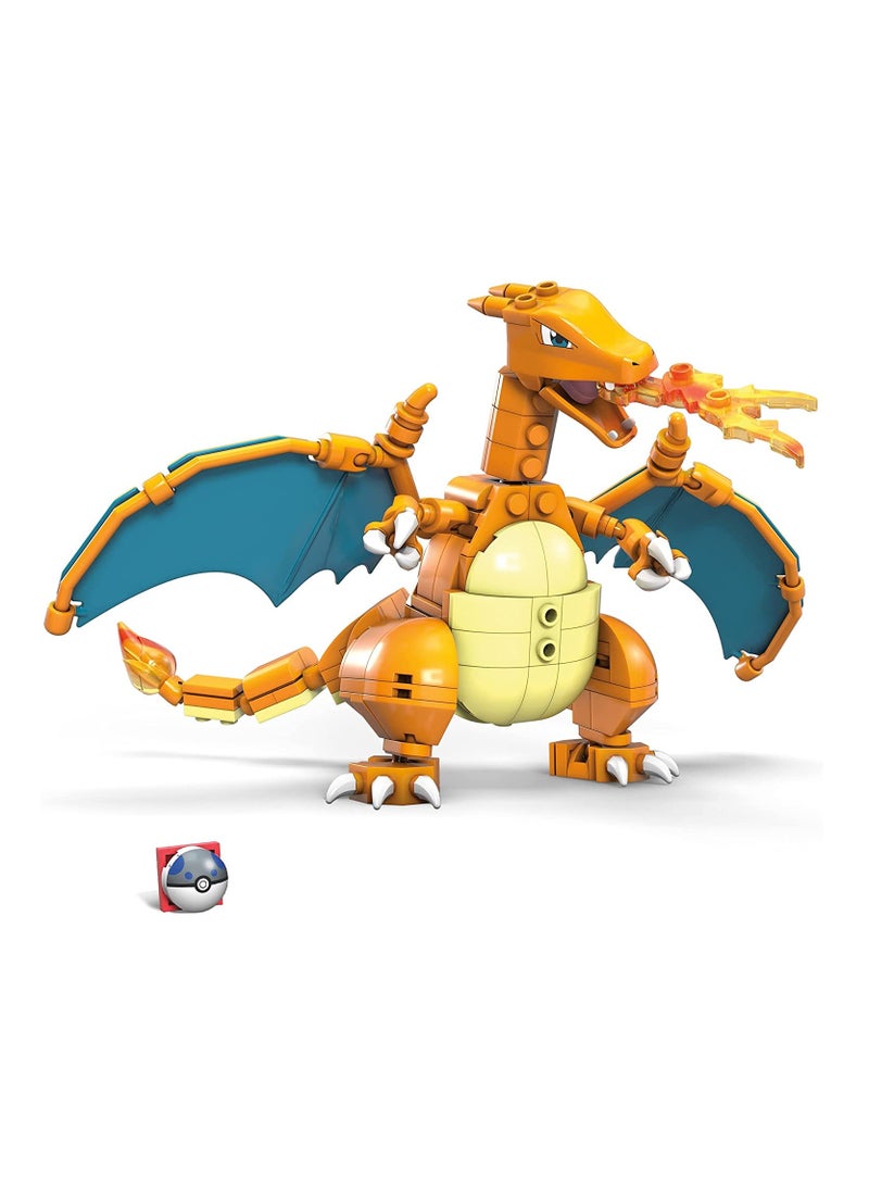 MEGA CONSTRUX Mega Construx Pokemon Charizard Construction Set  - Image 2