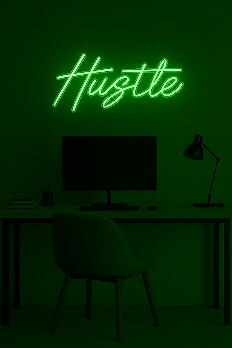 Horoof Home Hustle Neon LED Wall Light - Image 2