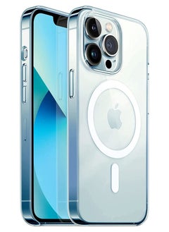 Magnetic iPhone 13 Pro Max Case, Compatible with Magsafe Phone Case for iPhone 13 Pro Max, [Anti-Yellow & Military Shockproof] Slim Thin Protective 13Pro Max Cover for Women Girls Men 6.7 inch 2021