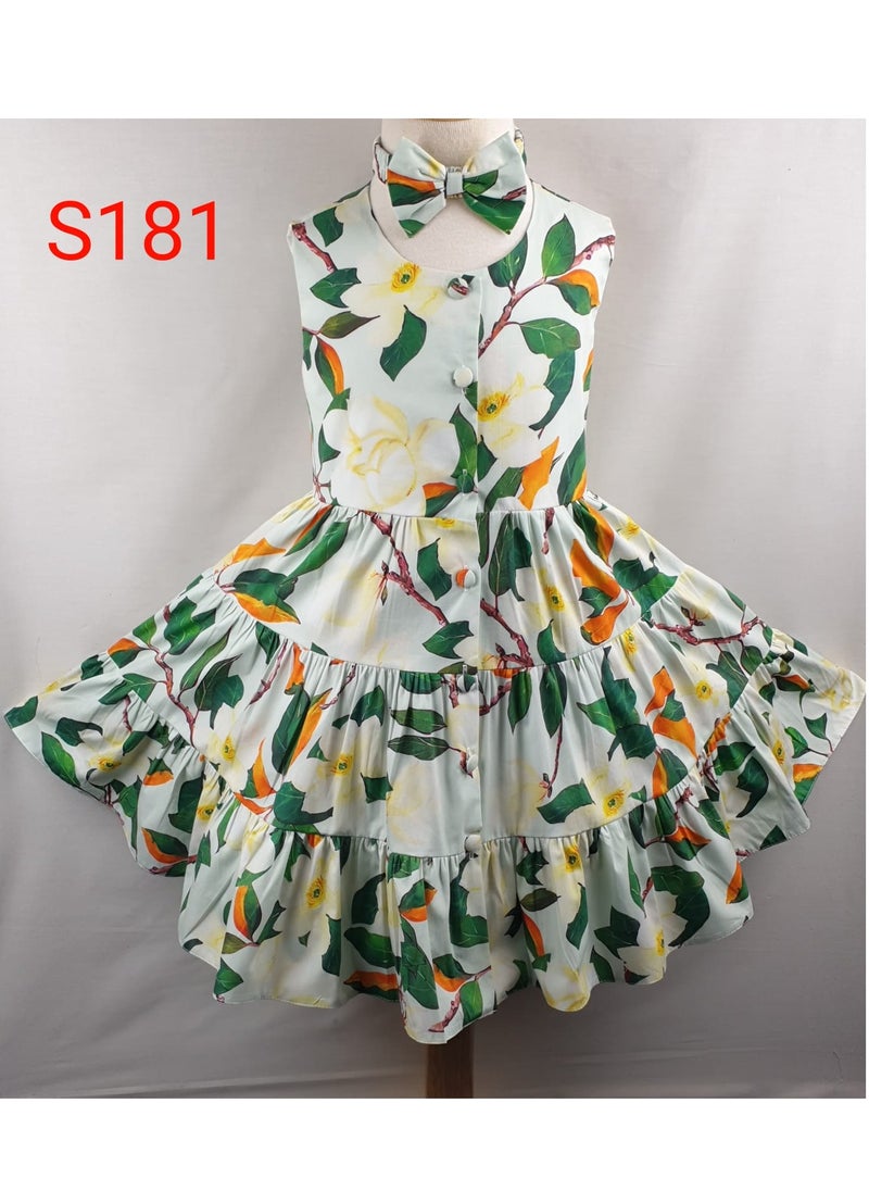 Best Girls Cotton Flower Dress with A Matching Headband - pzsku/ZC09956BA199DE7FF86ABZ/45/_/1695295858/5fe640ab-b9f0-4190-bfcf-d70e256cd6d1