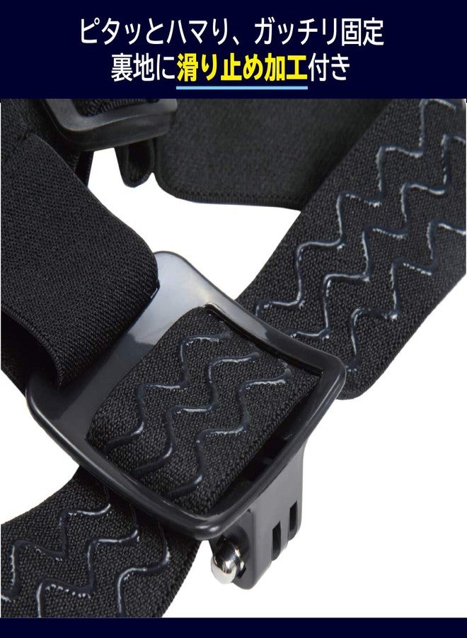 ActyGo Head Strap, Compatible with GoPro and Other Action Cameras - Image 3