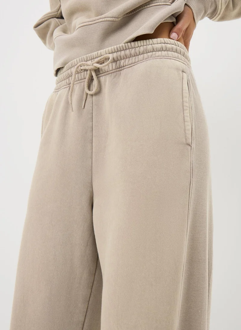 Matalan Beige Acid Wash Joggers