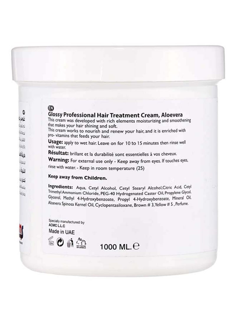 Glossy Hair Treatment Cream With Aloevera 1000ml - Image 3