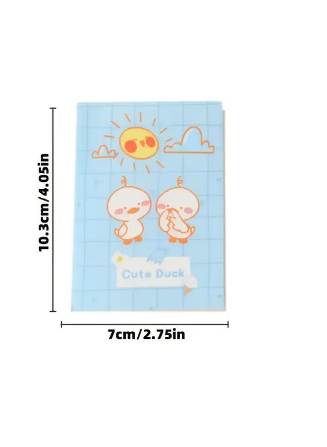 10 دفاتر ملاحظات كرتونية لطيفة بحجم صغير محمول بتصميمات مرحة للحيوانات والشخصيات، ألوان متنوعة، علبة من 10 قطع، مثالية للوازم المدرسية أو الجوائز أو تغليف الهدايا. - Image 2