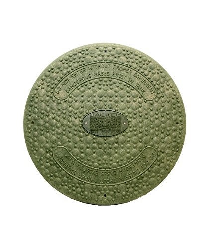 Jackel Septic Tank Riser Cover 24 Inch Diameter GREEN