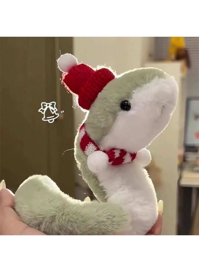 Generic - 2025 Year Of The Snake Mascot Doll Cyber Celebrant Plush Toy Snake Doll Wrap Cute Doll Pendant-Color: Pack Of Three (about 40cm), With Rubber-coated Iron Wire Inside To Create A Concave Shape - Image 1