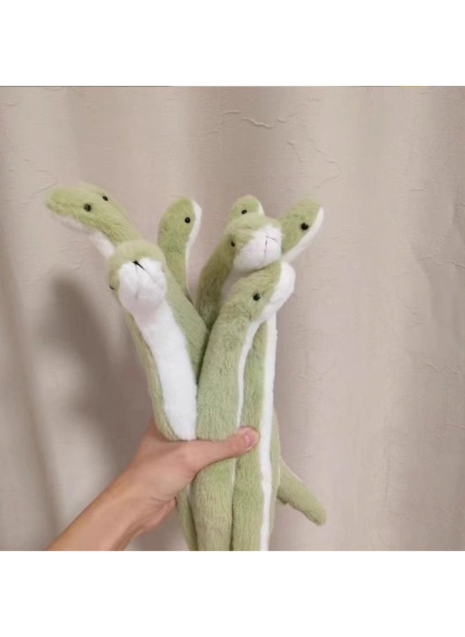 Generic - 2025 Year Of The Snake Mascot Doll Cyber Celebrant Plush Toy Snake Doll Wrap Cute Doll Pendant-Color: Pack Of Three (about 40cm), With Rubber-coated Iron Wire Inside To Create A Concave Shape - Image 1