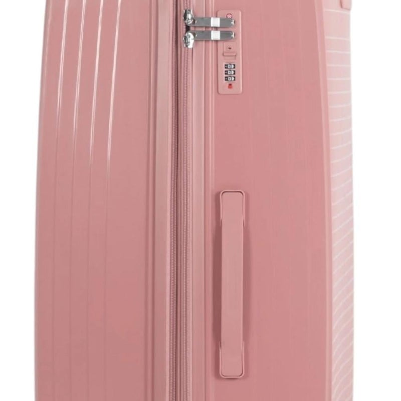 Aviator Luxury Complete Luggage Set - 3 Pieces in Shatterproof Polypropylene (Large Sizes and Superior Features) - Image 5
