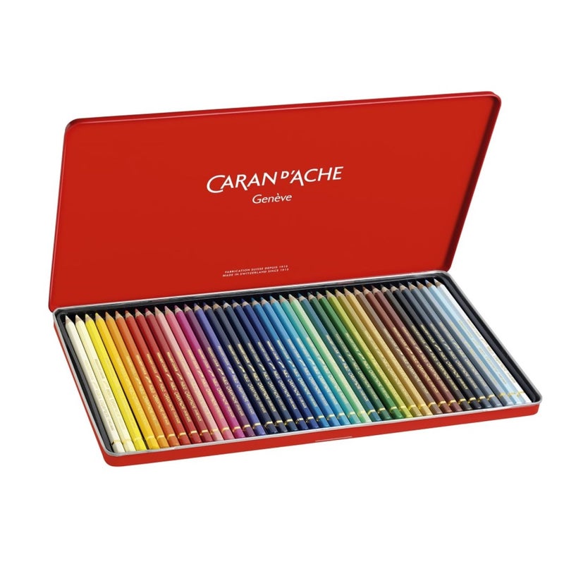 Caran d'Ache CREATIVE ART MATERIALS Caran d'Ache Pablo Pencil Set of 40 (666.340) - Image 1