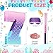 Shappy 16 Inch Mermaid Piata Purple Number Birthday Piata Party with Stick Blindfold Confetti for Anniversary Celebration Birthday Decoration SuppliesNumber 7 - Image 4