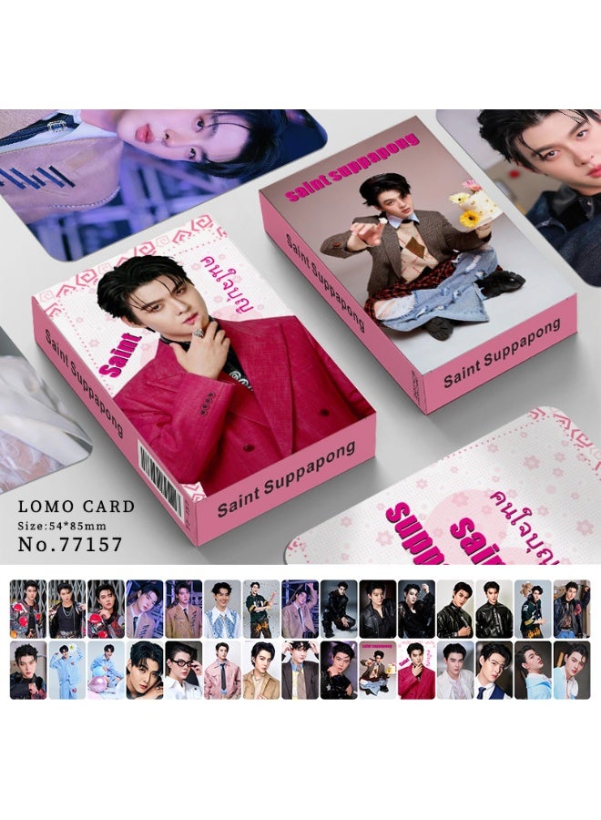 NIBEMINENT 30 Pcs Saint Suppapong Lomo Cards Card For Fans Collection Gifts - Image 1