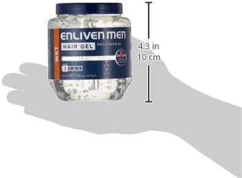 Enliven XL Wet Look Clear Hair Gel 500 ml - Image 3