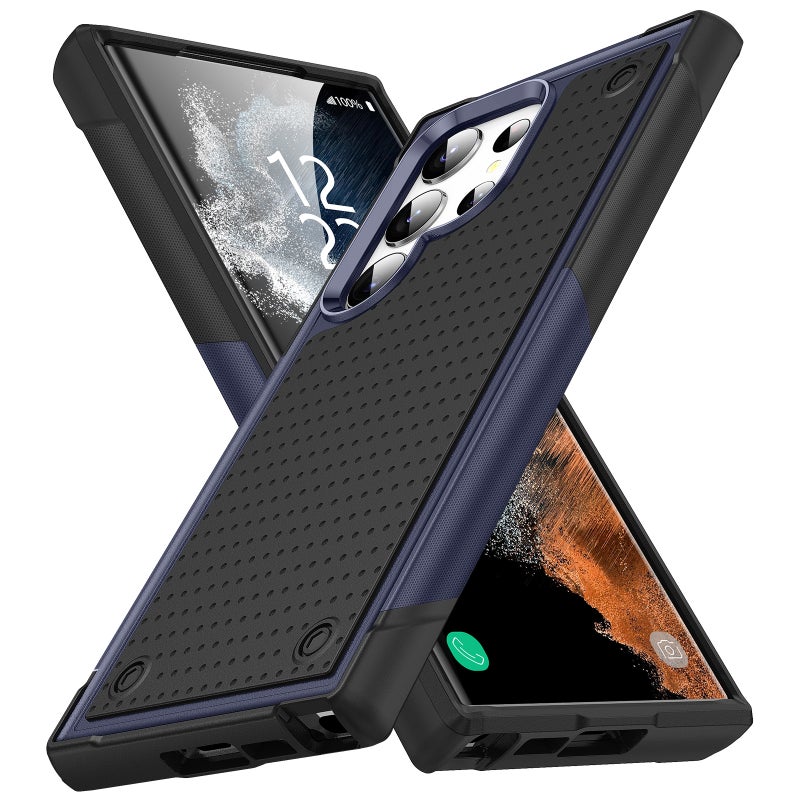 Shockproof TPU+PC Air Cushion Back Case for Samsung Galaxy S25/S24/S23 Series - Image 1