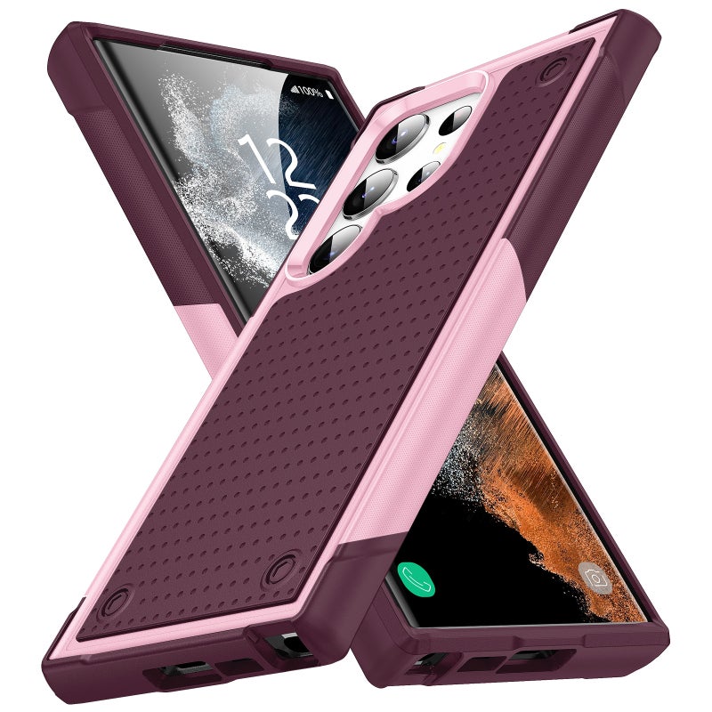 Shockproof TPU+PC Air Cushion Back Case for Samsung Galaxy S25/S24/S23 Series - Image 3