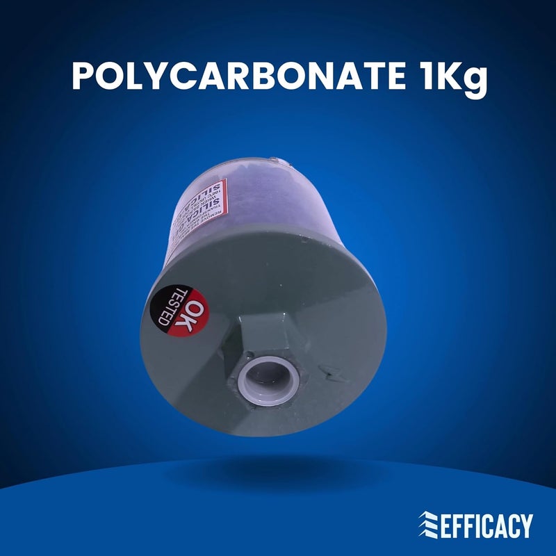 Efficacy Silica Gel Breather Size 1000 gm Transformer Desiccant Breathers Color Dark Blue to Pink Indicated Made of Full Aluminium Body and UV Polycarbonate Window Cup - Image 4