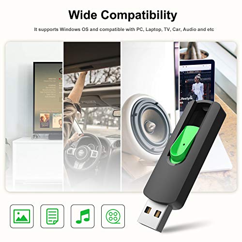 Aiibe 128GB Flash Drive Aiibe USB Flash Drive 128 GB Thumb Drive USB 2.0 Memory Stick Zip Drive Backup Jump Drive Single 128GB 128G USB Drive for PC Laptop - Image 4