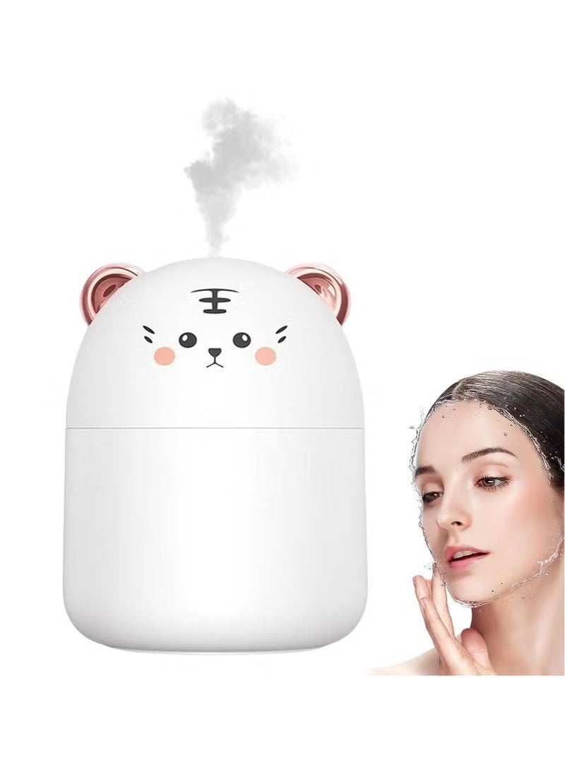 250ml Mini USB Tank Air Freshener Humidifier Aroma Diffuser Essential Oil Diffuser Aroma Essential Oil Diffuser with Assorted Colors LED Light for Car Office Home  - Image 1