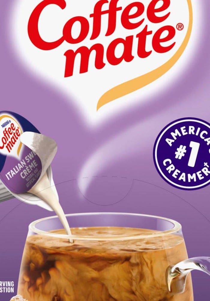 Nestle نسكافيه كوفي ميت 84652 كريمر قهوة سائل كريما إيطالي حلو 0375 أوقية أكواب 50 صندوق - Image 3
