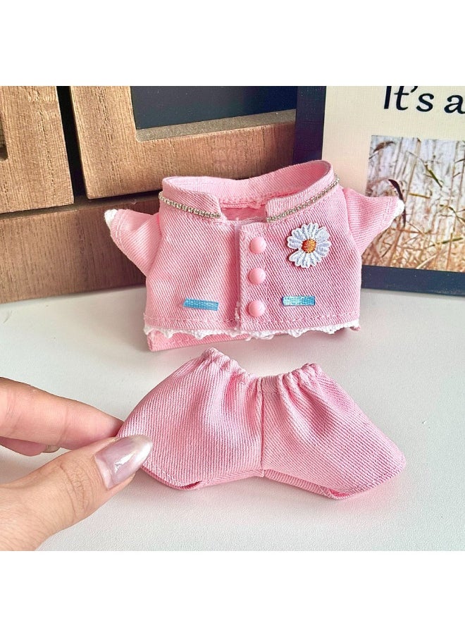 BRIXSPARK G-Dragon's same fashionable outfit—Doll Clothes for Labubu - Clothes Outfit Set for 17cm labubu - Fashion Hat+Fashion tops+Fashion pants Outfit Set,Luxury Doll Clothing & Style Bundle(No Doll,Just Clothes)BRIXSPARK Original Design  - Image 4