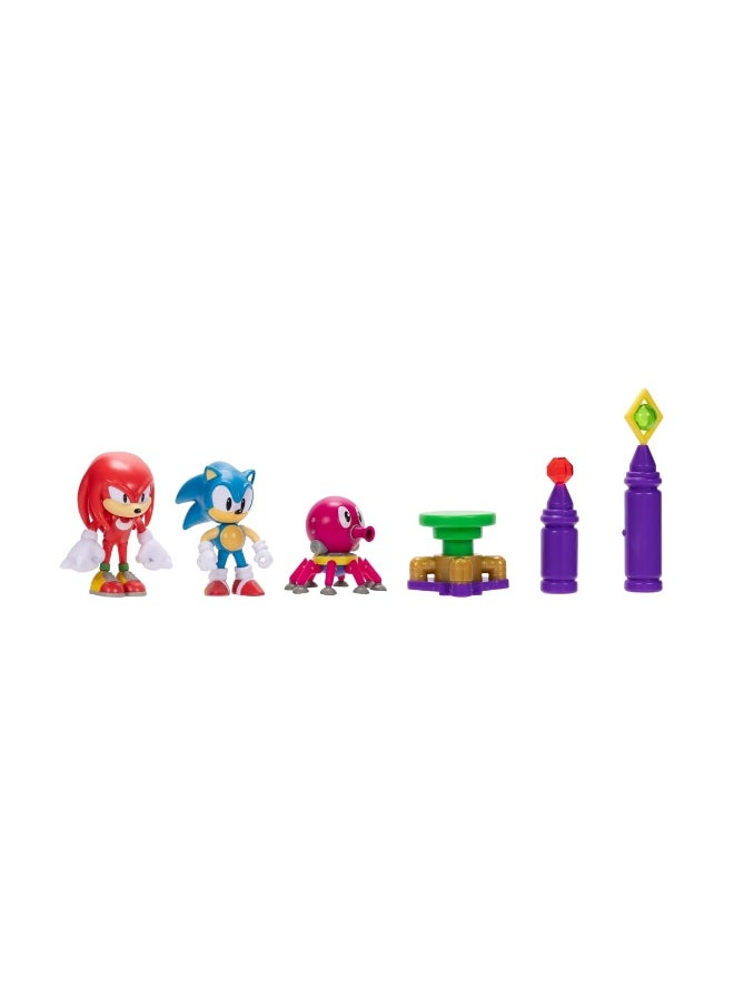 SONIC - Classic Sonic The Hedgehog Oil Ocean Quest Playset (Set of 6, 6.35 cm) - Image 1
