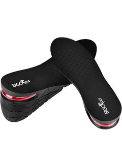 ERGOfoot ERGOfoot Height Increase Insoles 4-Layer 3.54 inch Air Cushion Taller Shoes Insoles Heel Insert for Men and Women 