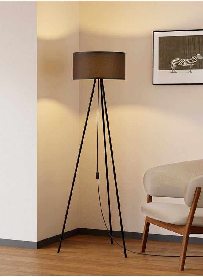 Sumkyle Tripod Floor Lamp with 3 Color Temperatures LED Bulb, Modern Standing Lamp with Black Lampshade, LED Floor Lighting for Living Room, Bedroom, Office - Image 5