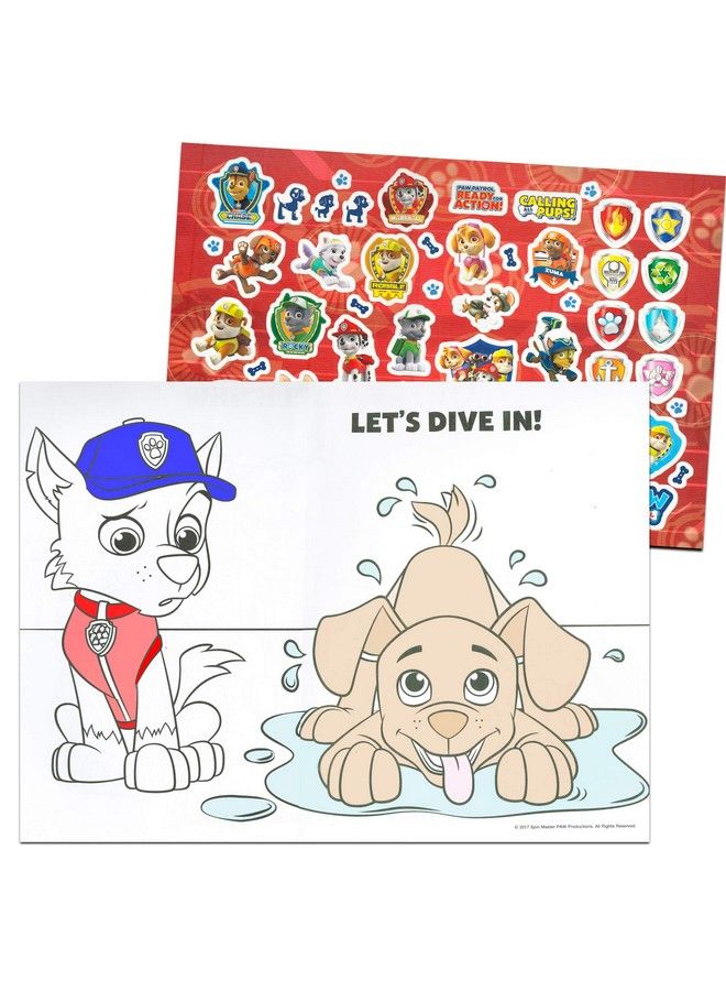 Bendon Publishing Paw Patrol Coloring And Activity Giant Floor Pad Jumbo Paw Patrol Coloring Book (Paw Patrol Party Pack) - Image 3