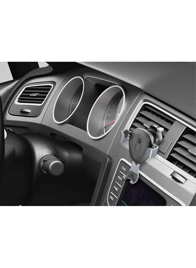 Cellularline حامل هاتف السيارة لتكييف الهواء أسود - Image 5