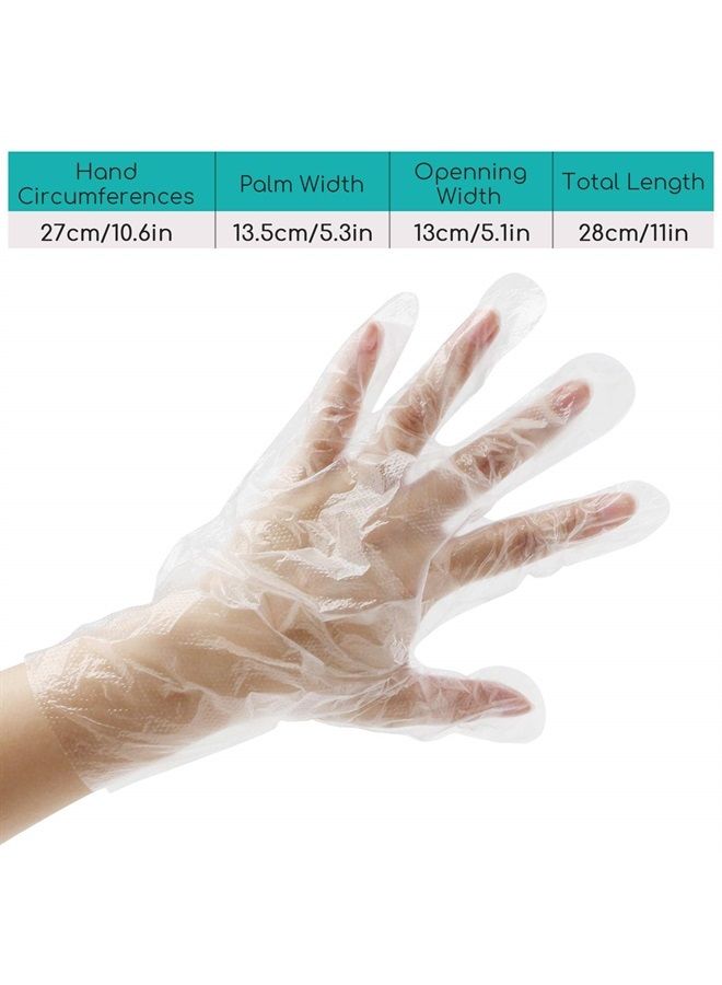 Segbeauty 200pcs Paraffin Wax Gloves, Paraffin Bath Liners for Hand, Plastic Thermal Mitten Bags Mitt Liner Covers for Paraffin Wax Refills Hot Wax SPA thera-py treat-ment Paraffin Wax Machine - Image 3