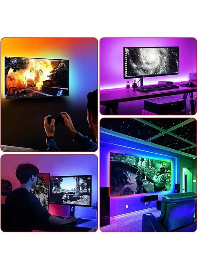 Lemon - 10m Led Strip Lights, Bluetooth RGB Light With APP Control,Timer Setting,Music Mode,Led Light Strip ForDecoration, Bedroom, PC, Cabinet - Image 1