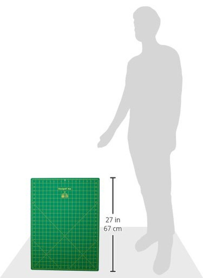 Omnigrid 24WG Gridded Mat, 18 x 24-Inch,green - Image 3