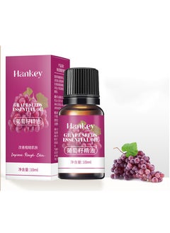 HANKEY زيت بذور العنب العطري 10 مل للتدليك والعناية بالبشرة والعلاج بالروائح  - Image 1