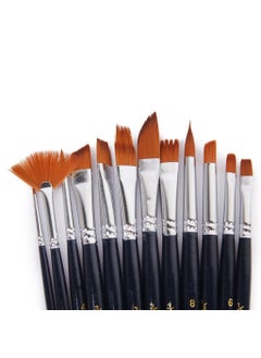 Home Buy HOME BUY Artist Professional Painting kit for Artists Painting Brushes Set of 12  - Image 4
