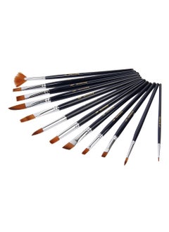 Home Buy HOME BUY Artist Professional Painting kit for Artists Painting Brushes Set of 12  - Image 1