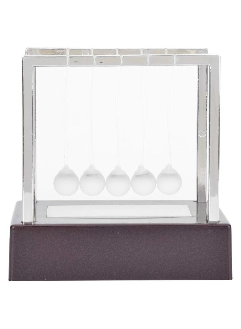 KASTWAVE Classic Newton Swing Ball, Led Light Up Newtons Cradle Balance Ball, Kinetic Energy Multi Color Home Office Toy, Home Decoration Art Work, for Birthday Gift, Science Physics Desk Toys & Accessories - Image 3