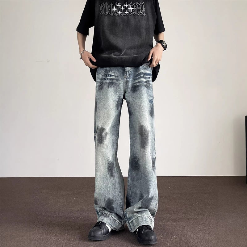 Unisex Casual Daily Denim Jeans - Image 3