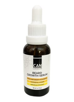 Beard Growth Serum with Argan Oil & Vitamin E 30ml