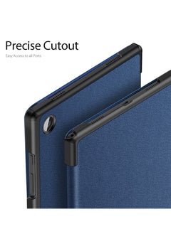 Dux Ducis Domo Series Horizontal Flip Magnetic PU Leather Case with Three folding Holder For Samsung Galaxy Tab A8 X200/X205 10.5 Inch (Blue) - pzsku/ZC09B504A64C6A5405E00Z/45/_/1677613428/6f8e2e59-c430-4837-82ca-e939dd79b9b6