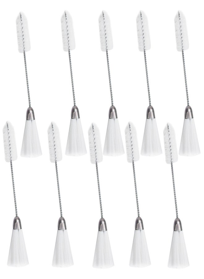 10 Pcs Nylon Stainless Steel Sewing Machine Cleaning Brush Household Sanitary Tool - Image 5