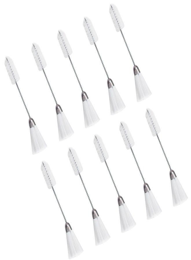 10 Pcs Nylon Stainless Steel Sewing Machine Cleaning Brush Household Sanitary Tool - Image 4