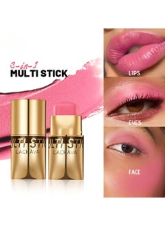 LACHAVA Multi Stick Blush for Eyeshadow and Lipstick Eyeshadow Lipstick and Face Blusher Cream 3 in 1 Non Sticky Moisturizing Hydrating Smooth Face Blush Makeup Lipstick 8G 09  - Image 5